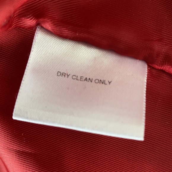 Covington Wool Coat Red Size S/C - Picture 7 of 8